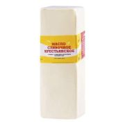 Масло сливочное Здвинка 1 кг Крестьянское 72,5% ГОСТ пленка 1х15 ТМ Барс