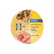 Сыр плавленый Сыробогатов 130 г слайсы с Ветчиной 45% 1х12 Россия