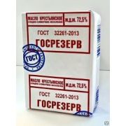 Масло сливочное Госрезерв 160 г фольга 72,5% ГОСТ 1х24 Россия