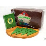 Сыр твердый Песто Новогрудские Дары зеленый базилик и чеснок 45 % 3,5 кг