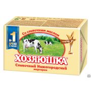 Маргарин Хозяюшка 200 г Сливочный 60% Нижегородский фольга 1х20 Россия