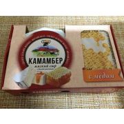 Сыр Камамбер Атон с белой плесенью и мёдом 50% 6х100