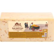 Сыр Базирон Сырная Долина 45% с Пажитником брус 4,5 кг БЗМЖ Курск Россия