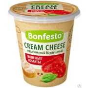 Сыр воздушный Кремчиз Bonfesto 125 г Вяленые томаты 65% 1х8 Румыния