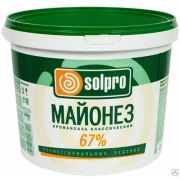 Майонез Провансаль ТМ «SolPro» 60% ведро 10 л
