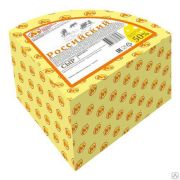 Сыр Российский Юговской КМП 50% цилиндр 1/4 круга БЗМЖ ГОСТ 32260-2013 Россия