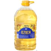 Масло подсолнечное Елея не раф/дез/сер/фильт 5 л 1х3+++ Россия