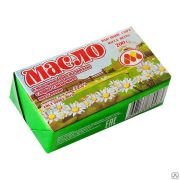 Масло сладко-сливочное ЮКМП 200 г Крестьянское 72,5% несоленое фольга ГОСТ 1х20 Россия