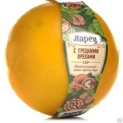 Сыр Ларец 45% с Грецким орехом шар 1 кг БЗМЖ Бобровский МСЗ Россия