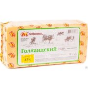 Сыр Пошехонский Юговской КМП 45% брус 3,2 кг БЗМЖ Россия