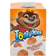 Коктейль молочный Топтыжка 500 г Карамельная ириска 3,2% БЗМЖ