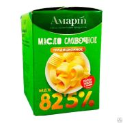 Масло сливочное Амарт 450 г Традиционное 82,5% 1х15 БЗМЖ, Здвинск Россия