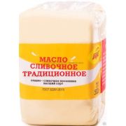 Масло сливочное Здвинка 500 г Традиционное 82,5% пленка ГОСТ 1х35 ТМ Барс Россия