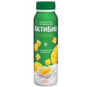 Биойгурт АктиБио 260 г Манго-Яблоко 1,5% питьевой 1х9