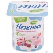 Йогуртный продукт Нежный 100 г Ягодное мороженое 1,2% 1х24 БЗМЖ Россия