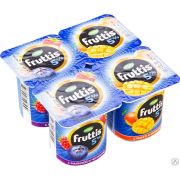 Йогуртный продукт Фруттис 115 г Малина-Черника/Абрикос-Манго 5% 1х24 БЗМЖ Россия