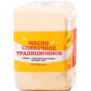 Масло сливочное Здвинка 500г Крестьянское 72,5% пленка ГОСТ 1х35 ТМ Барс